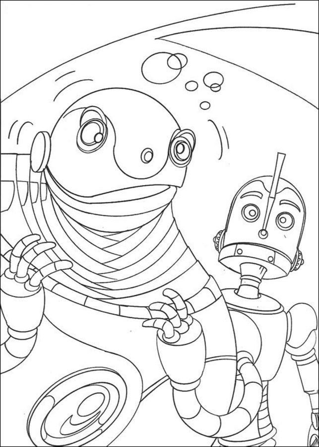 Dibujos para colorear: Robots 3