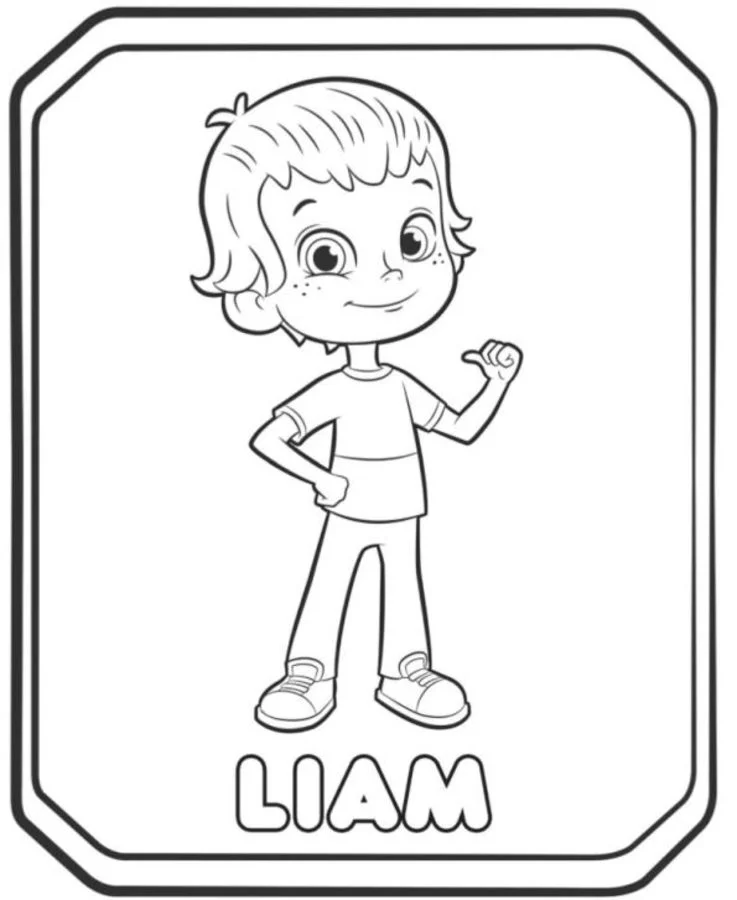 Ausmalbilder: Rusty Rivets 3