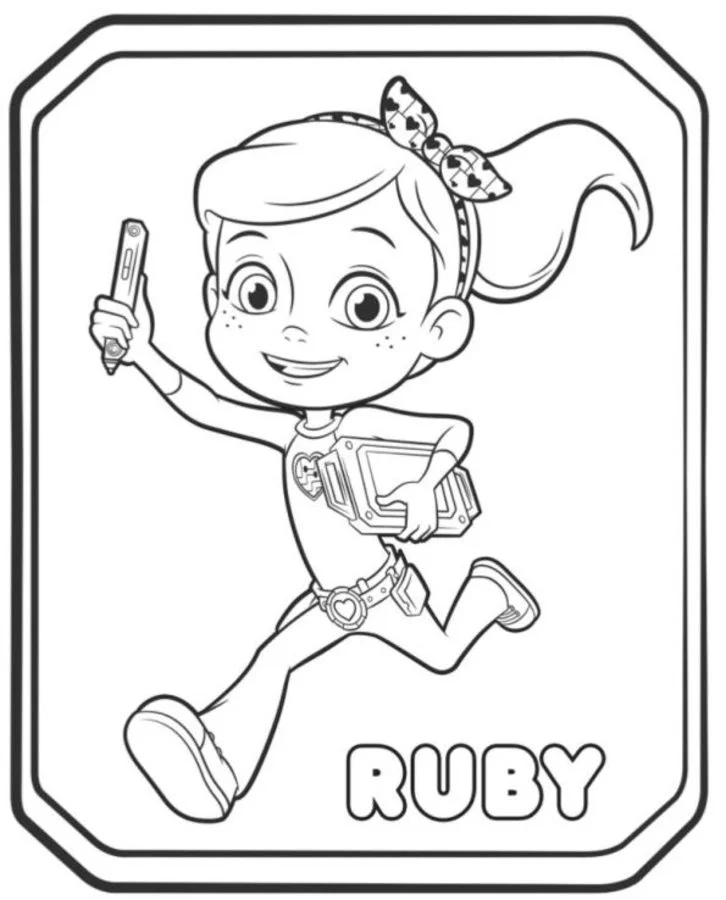 Ausmalbilder: Rusty Rivets 6