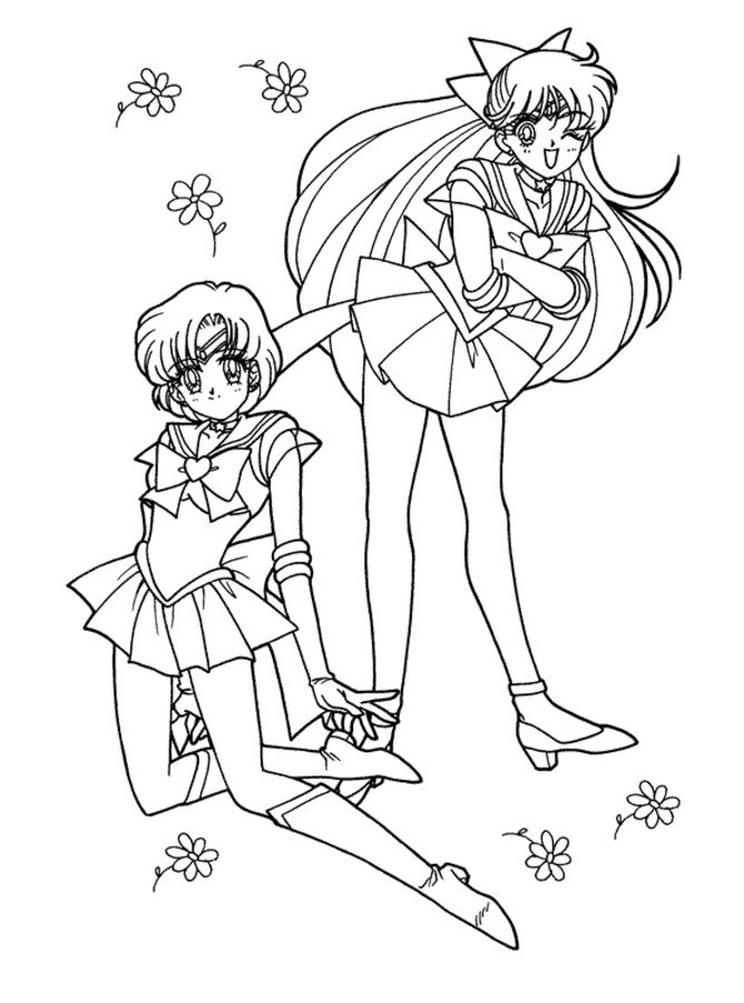Disegni da colorare: Sailor Moon
