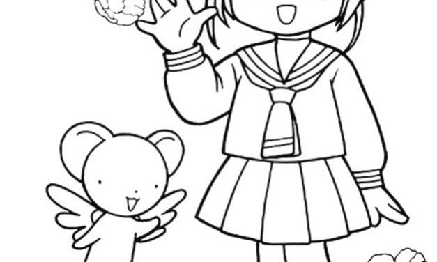 Coloring pages: Sakura