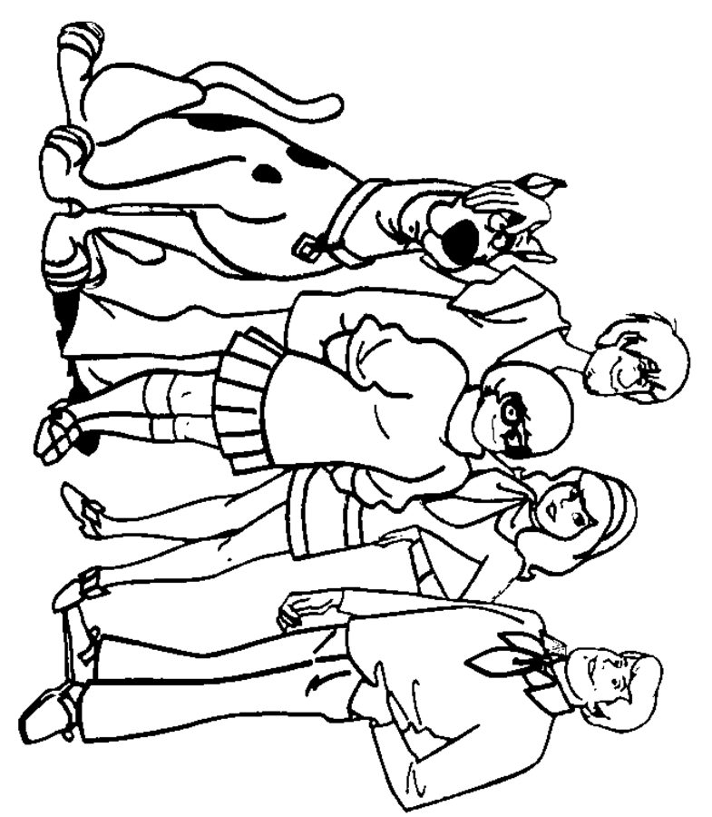 Dibujos para colorear: Scooby-Doo