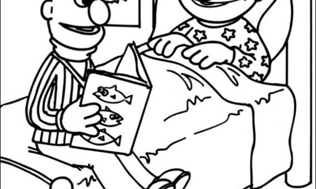 Coloriages: Ernest et Bart