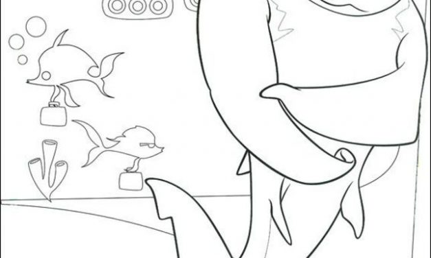 Coloring pages: Shark Tale