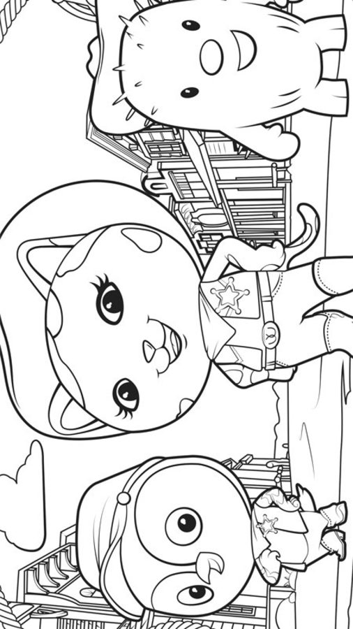 Coloring pages: Sheriff Callie