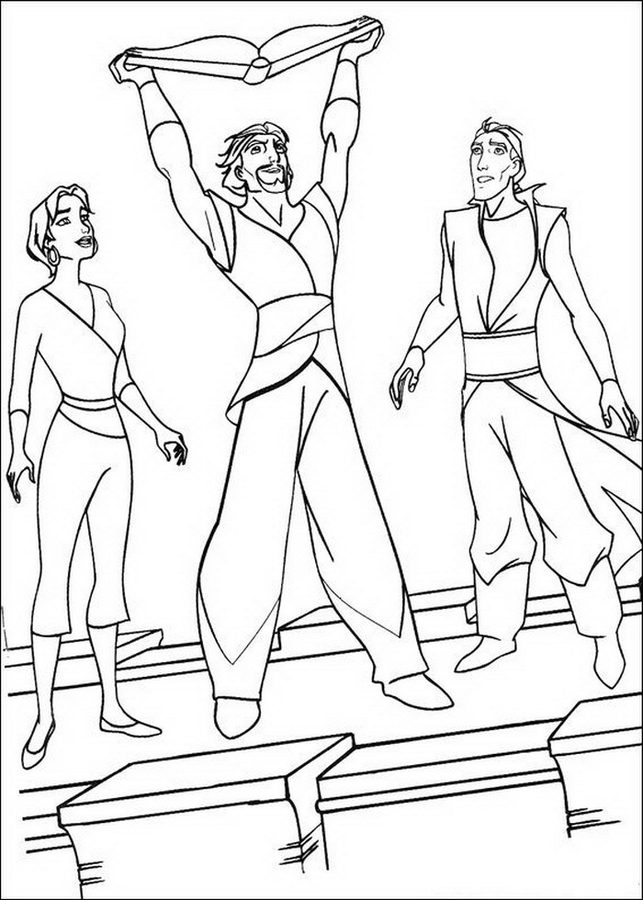 Coloring pages: Sinbad's Adventures