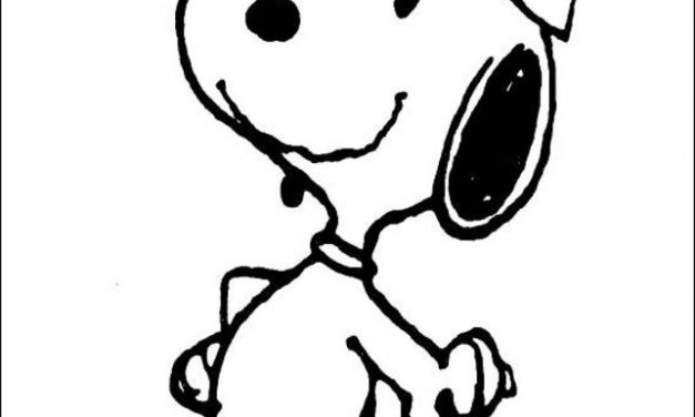 Ausmalbilder: Snoopy