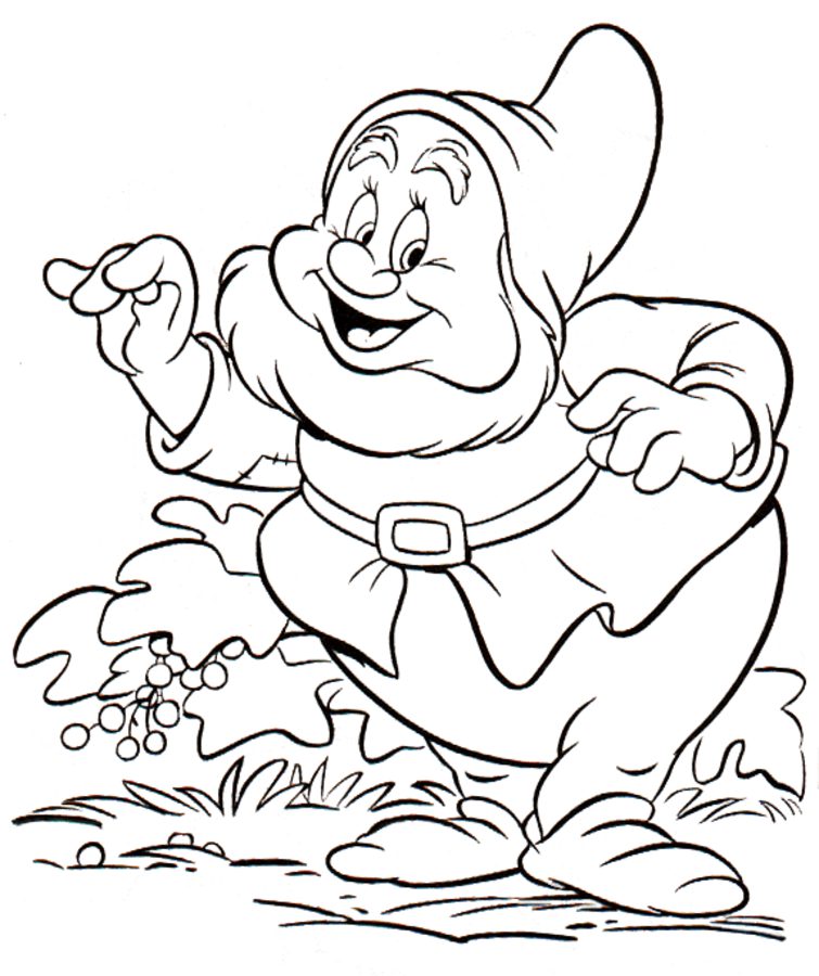 Coloring pages: Snow White 1