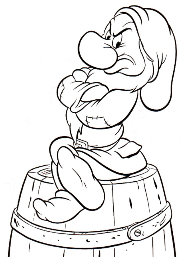 Coloring pages: Snow White 2