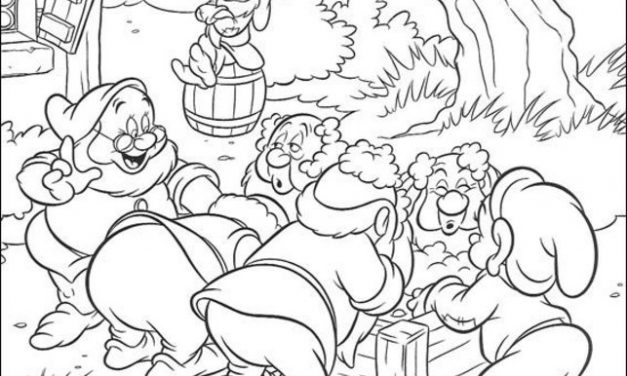 Dibujos para colorear: Blancanieves