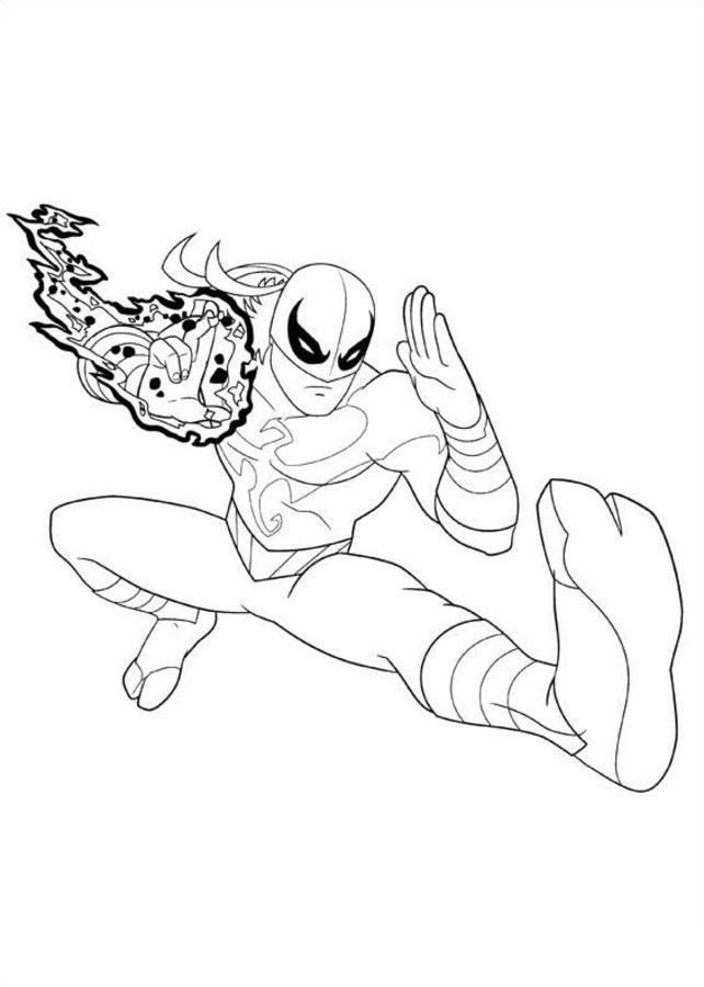 Coloring pages: Spider-Man