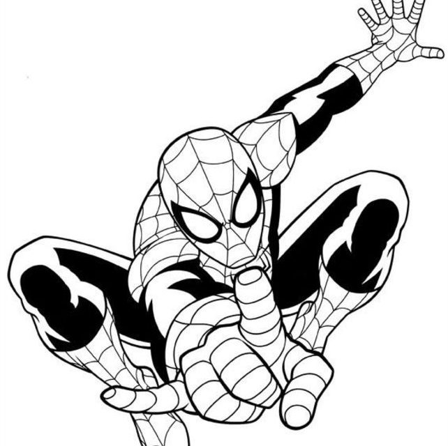 Coloring pages: Spider-Man