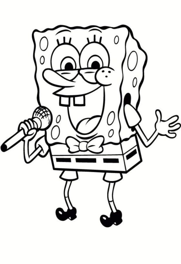 Disegni da colorare: SpongeBob 7