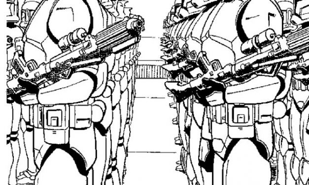 Coloring pages: Star Wars: Attack of the Clones