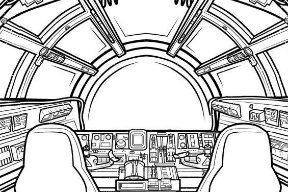 Coloring pages: Star Wars: The Force Awakens