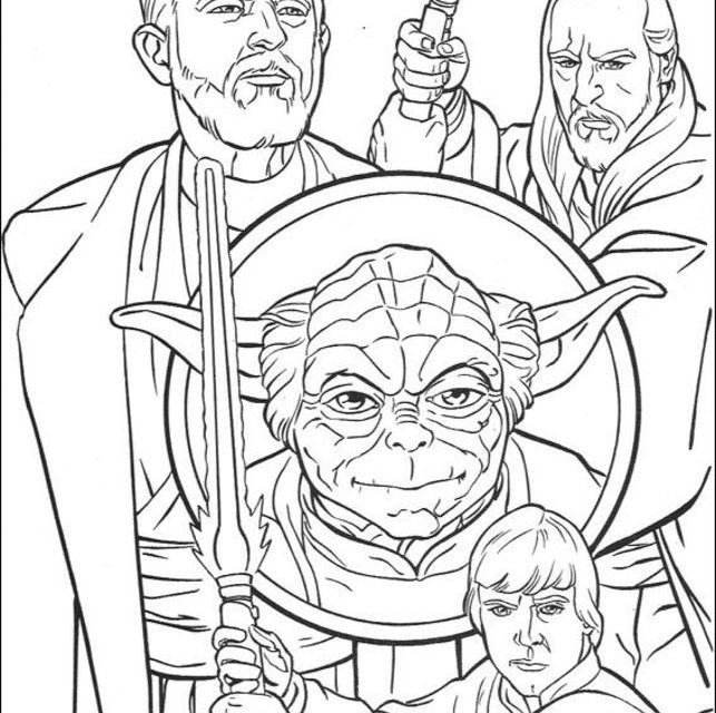 Coloriages: Star Wars
