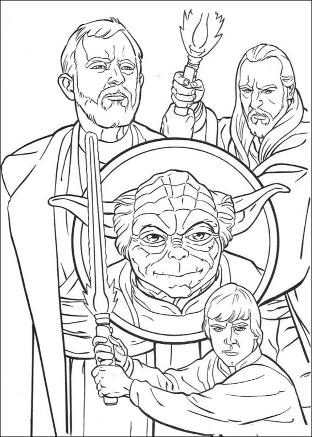Coloriages: Star Wars