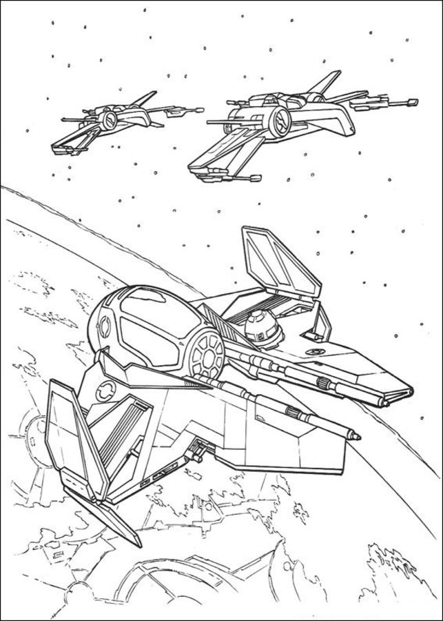 Coloring pages: Star Wars