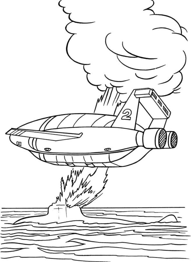 Coloring pages: Thunderbirds Are Go 8