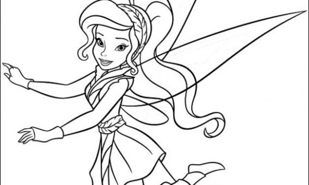 Coloriages: Clochette et le Secret des fées