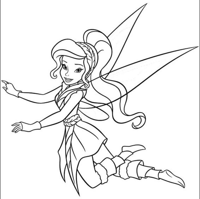 Coloring pages: Secret of the Wings