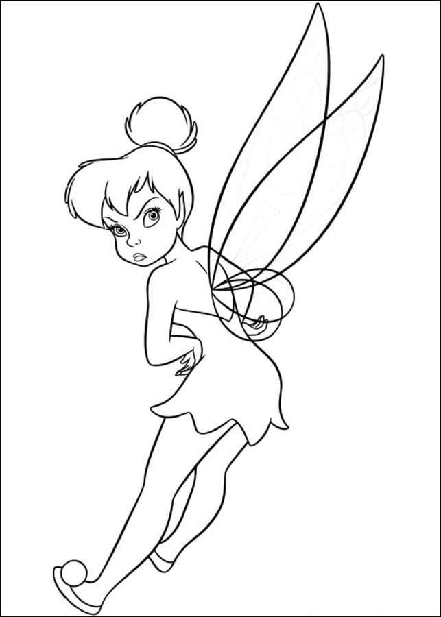 Coloring pages: Secret of the Wings 10