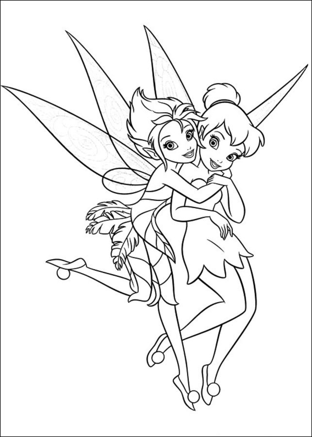 Coloring pages: Secret of the Wings 3
