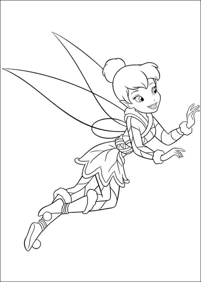 Coloring pages: Secret of the Wings 4