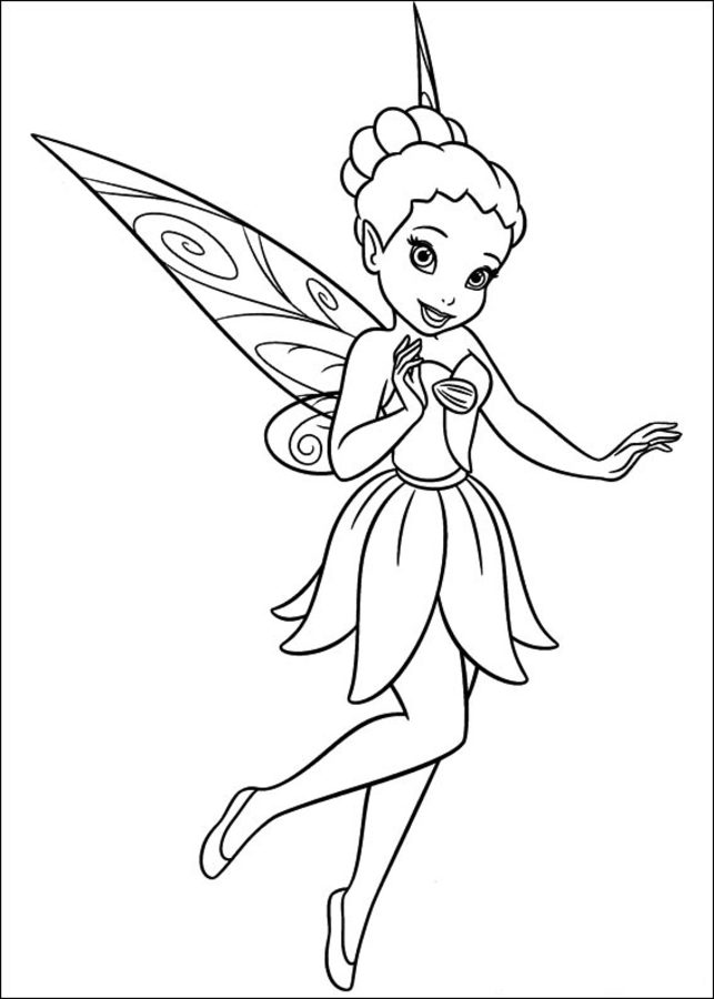 Dibujos para colorear: Tinker Bell: Secret of the Wings 6