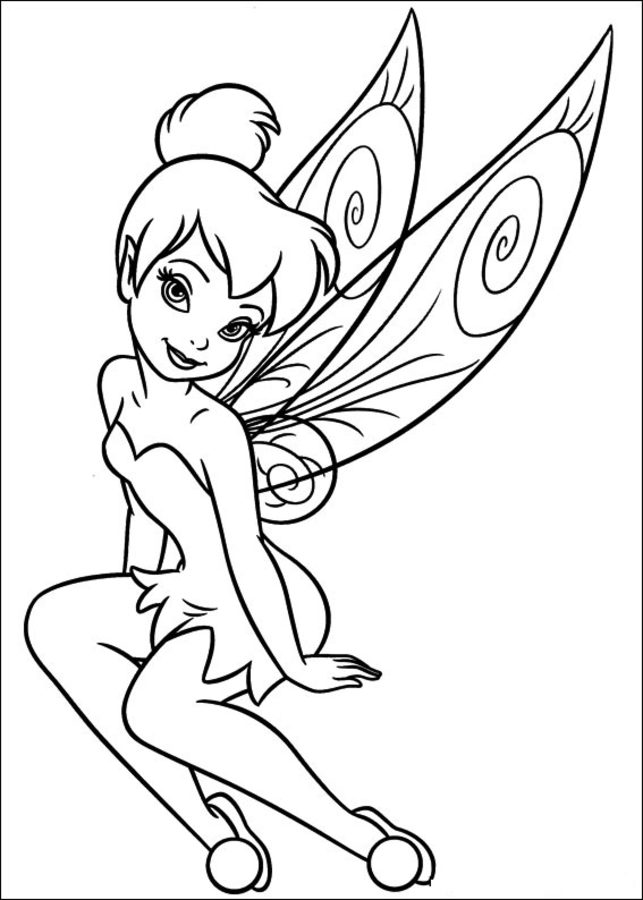 Dibujos para colorear: Tinker Bell: Secret of the Wings 7
