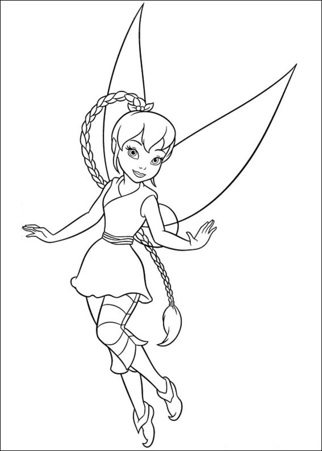 Dibujos para colorear: Tinker Bell: Secret of the Wings 9