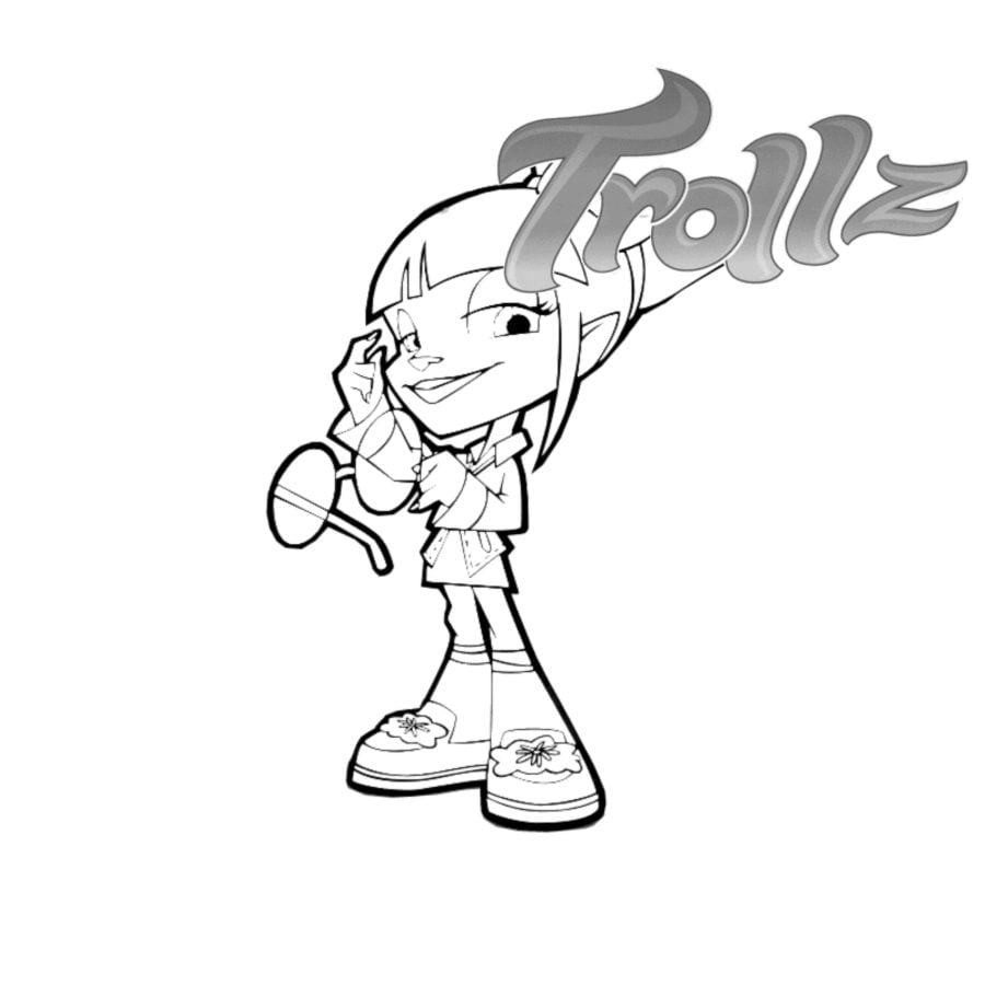Coloring pages: Trollz