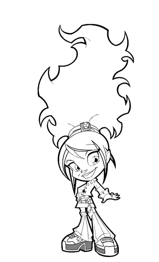 Coloring pages: Trollz 4