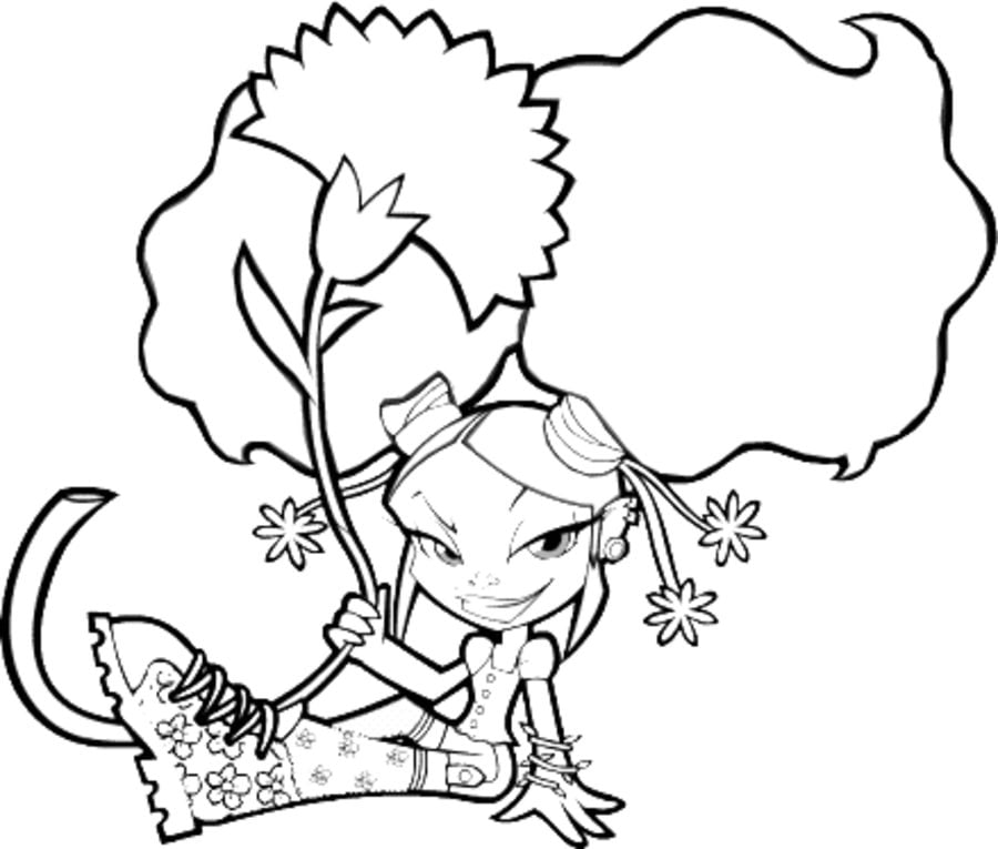 Coloring pages: Trollz 8
