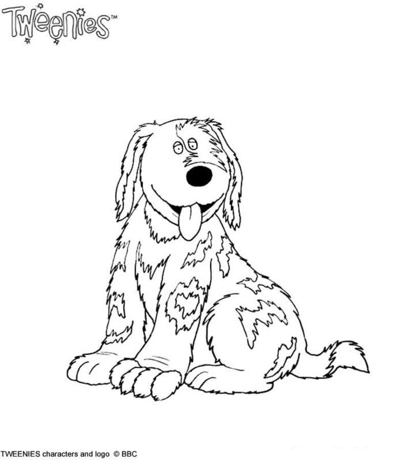 Coloring pages: Tweenies Cartoons Coloring pages 