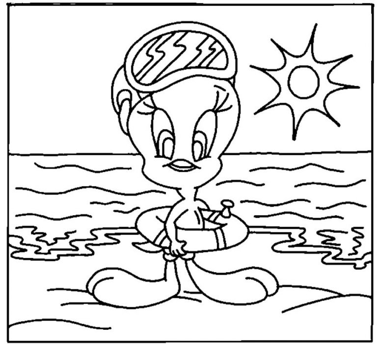 ausmalbilder tweety