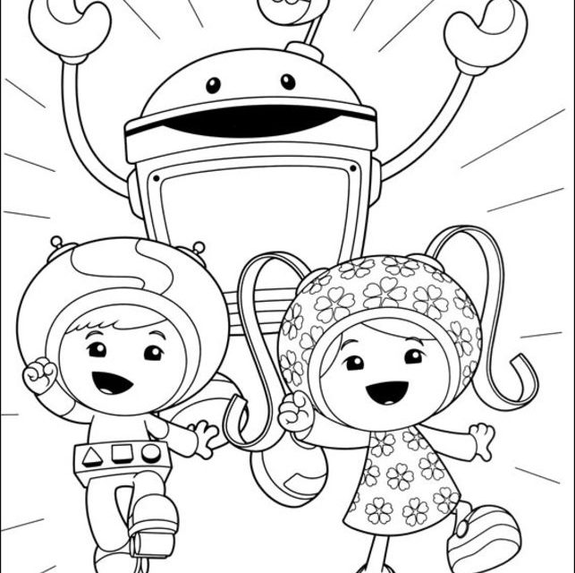 Coloring pages: Team Umizoomi