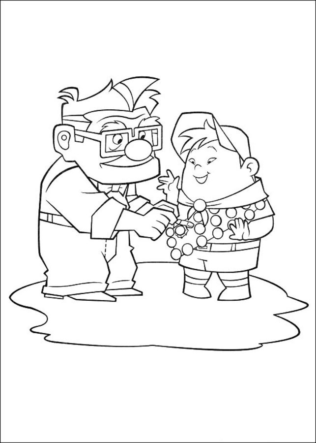Coloring pages: Up