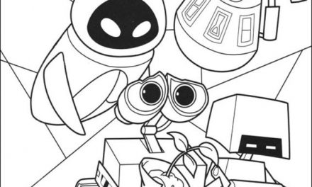 Coloring pages: WALL-E