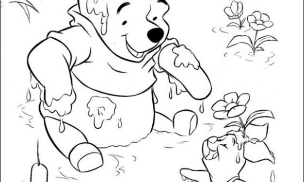 Coloring pages: Winnie-the-Pooh