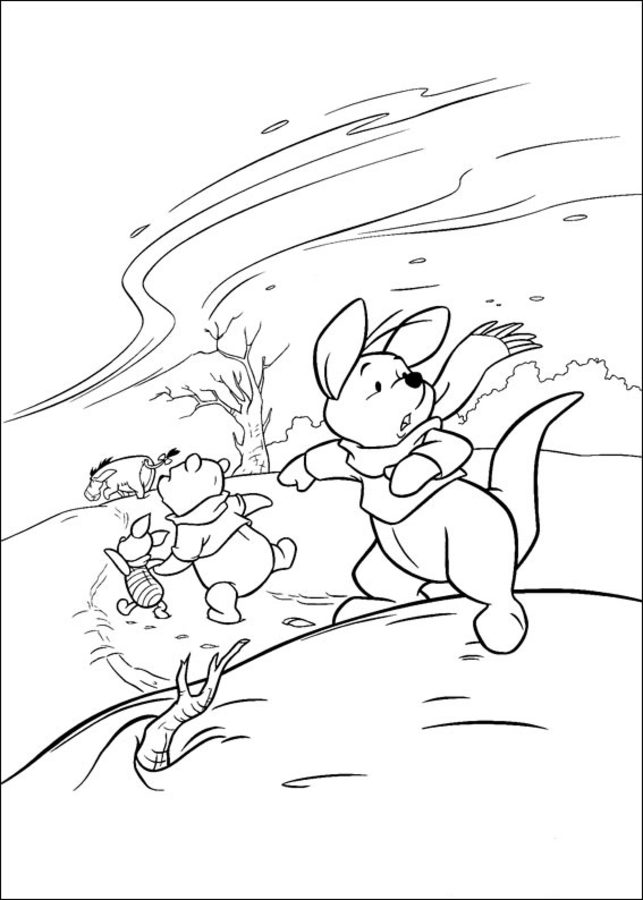 Coloring pages: Winnie-the-Pooh 9