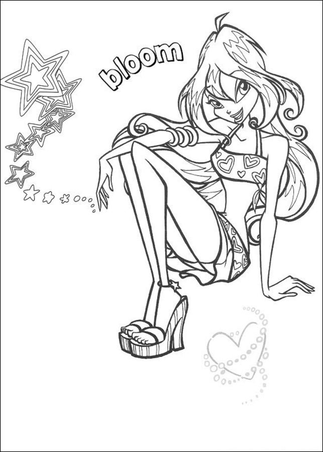 Coloriages: Winx Club 1