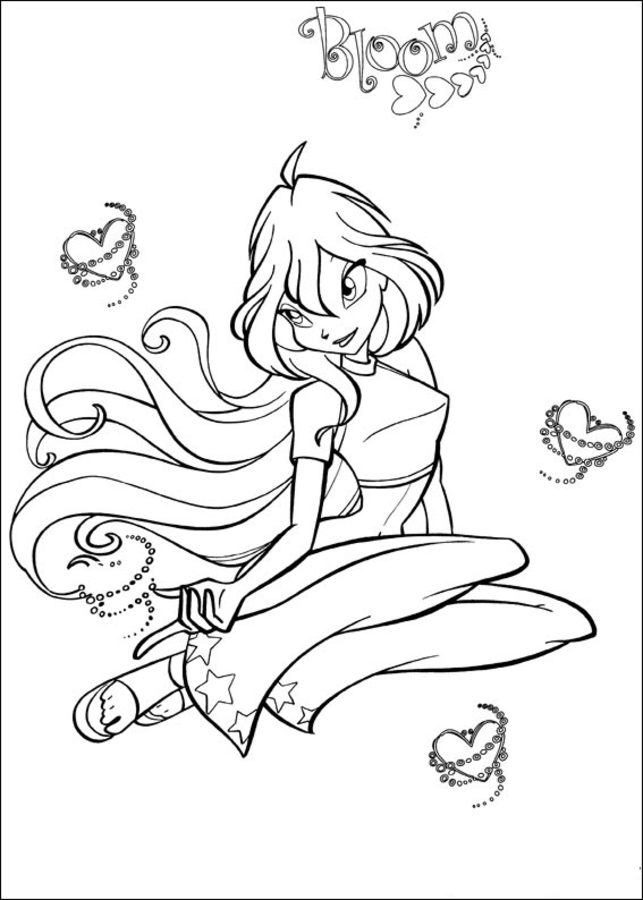 Coloriages: Winx Club 10