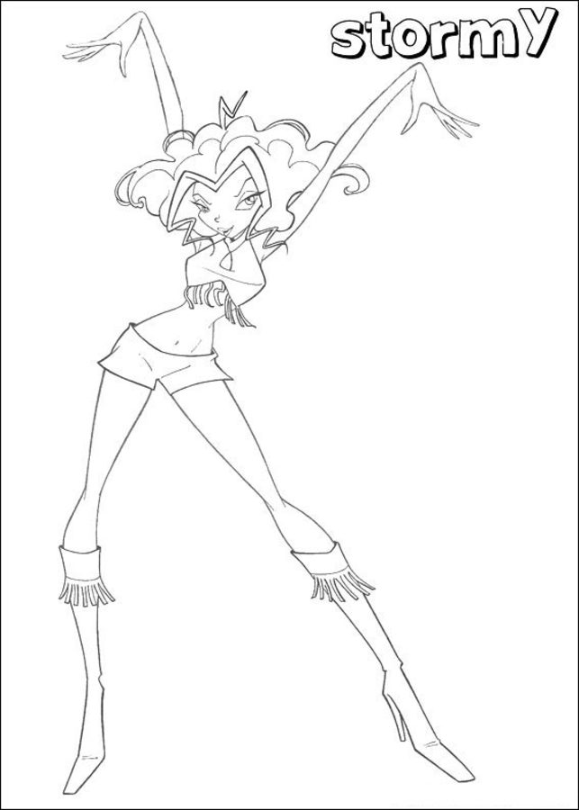 Coloring pages: Winx Club
