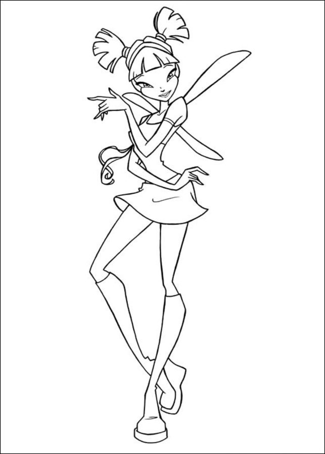 Coloriages: Winx Club 6