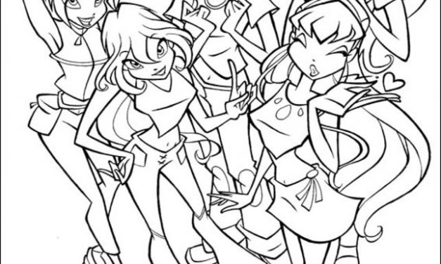 Coloring pages: Winx Club