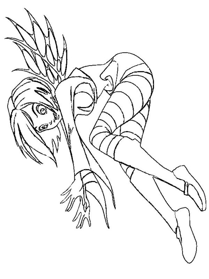Coloring pages: W.I.T.C.H.