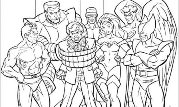 Coloring pages: X-men