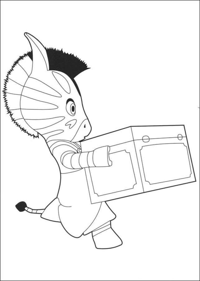 Coloring pages: Zou 1
