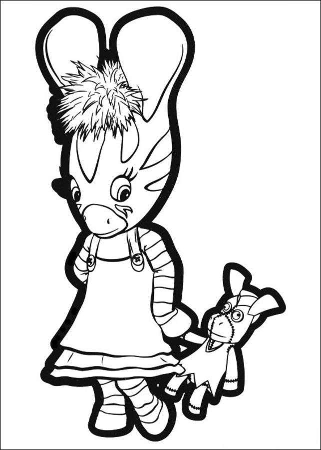 Coloring pages: Zou 10